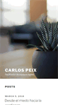 Mobile Screenshot of carlospeix.com